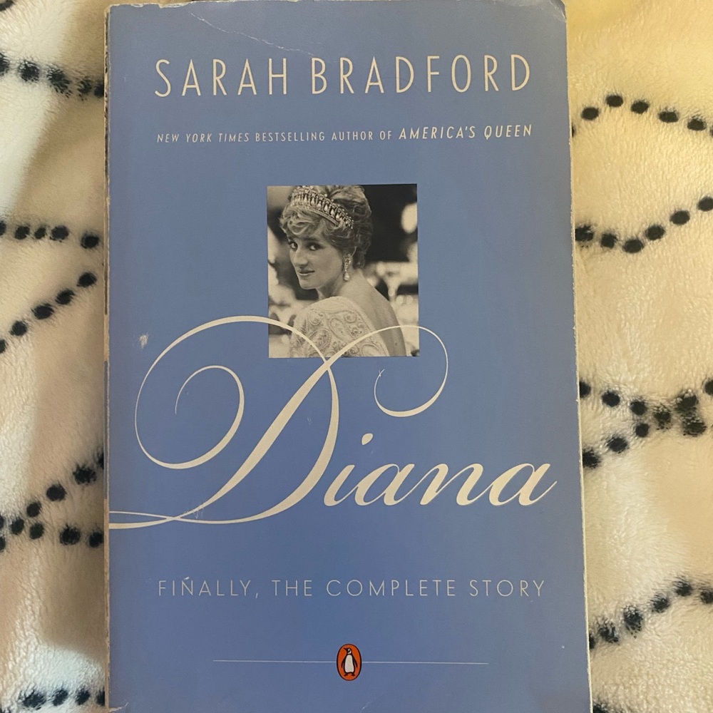 Diana by Sarah Bradford Book Diana: Finally, the Complete Story
Book